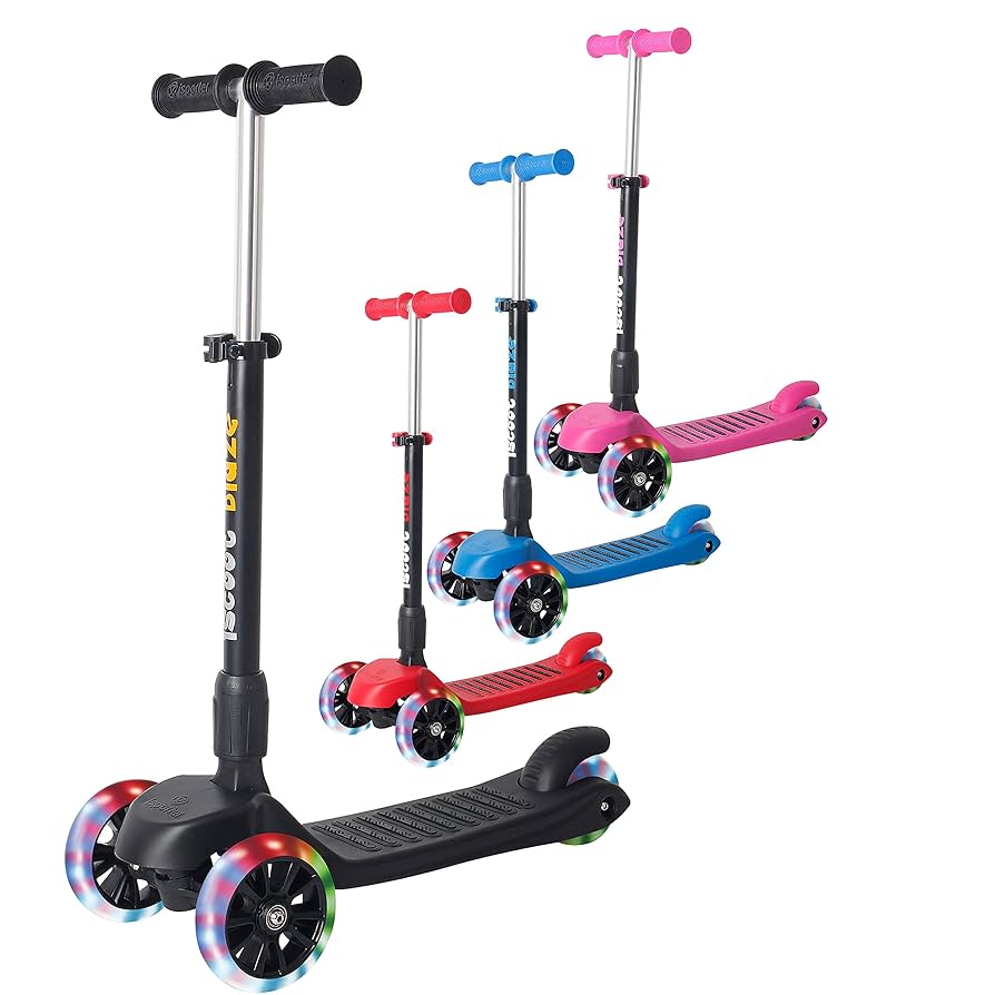 iScoot Blaze© Light Weight 3 Wheel Tilt and Turn Folding